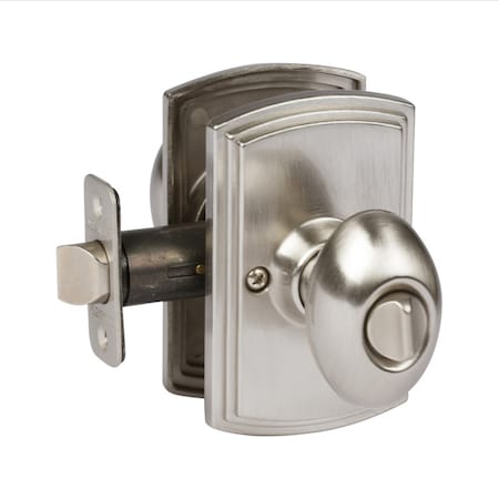 Delaney Hardware Italian Collection Canova Satin Nickel Bed/Bath Door Knob 362501
